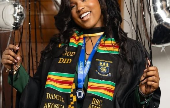 Ghanaian Dancer Afronitaaa Graduates from University of Ghana 1 IMG 3406
