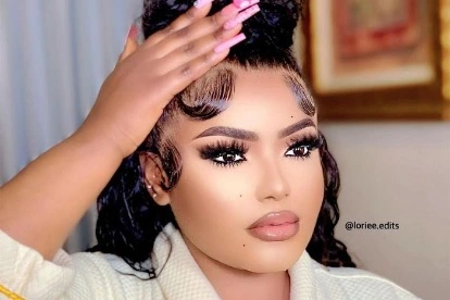 Aba Dope speaking during a TV3 interview about Snapchat settings