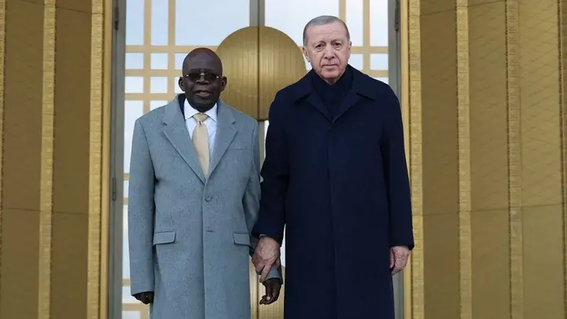 President Tinubu Stumbles During an Official Ceremony in Turkey 1 Tinubu Stumbles in Turkey, Presidency Responds