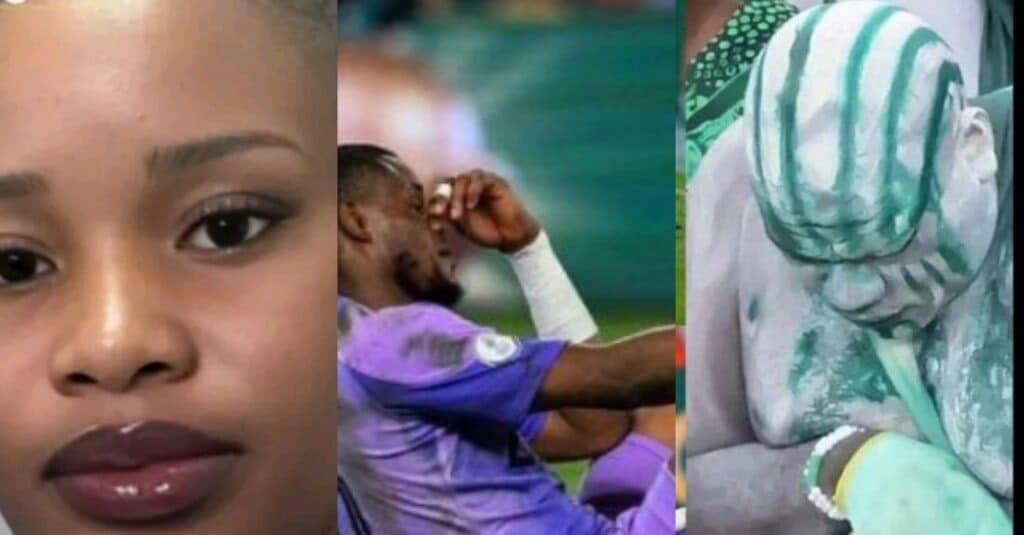 A Nigerian lady claims she dreamt Algeria beat Nigeria 3–0