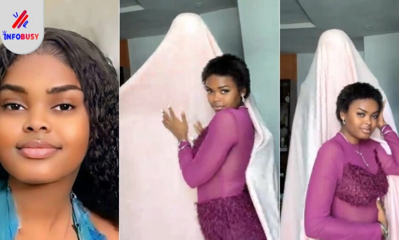 TikToker Jarvis dancing with mystery man whose face is covered